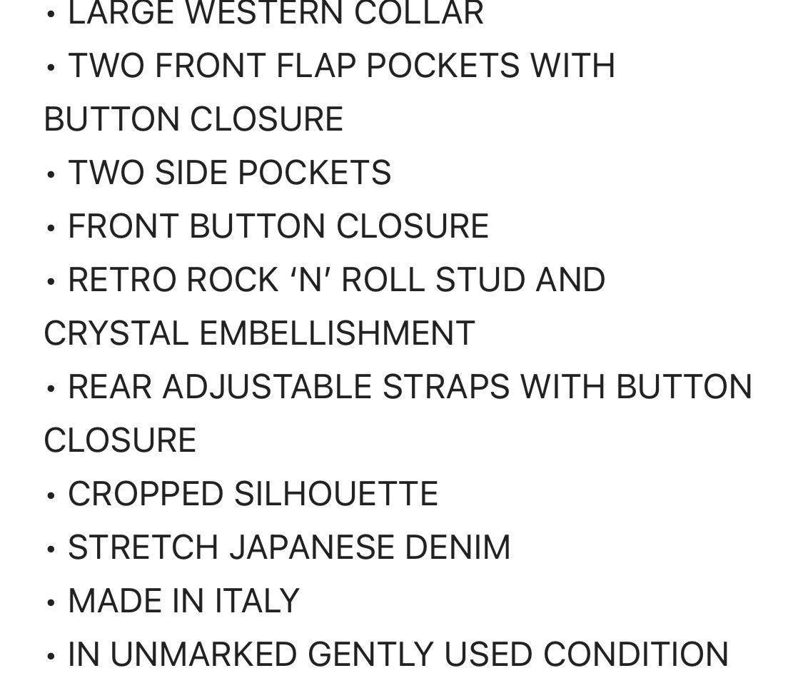 Saint Laurent Paris Saint Laurent Paris SS16 Denim Studded Crystal Jacket Size US S / EU 44-46 / 1 - 13 Thumbnail