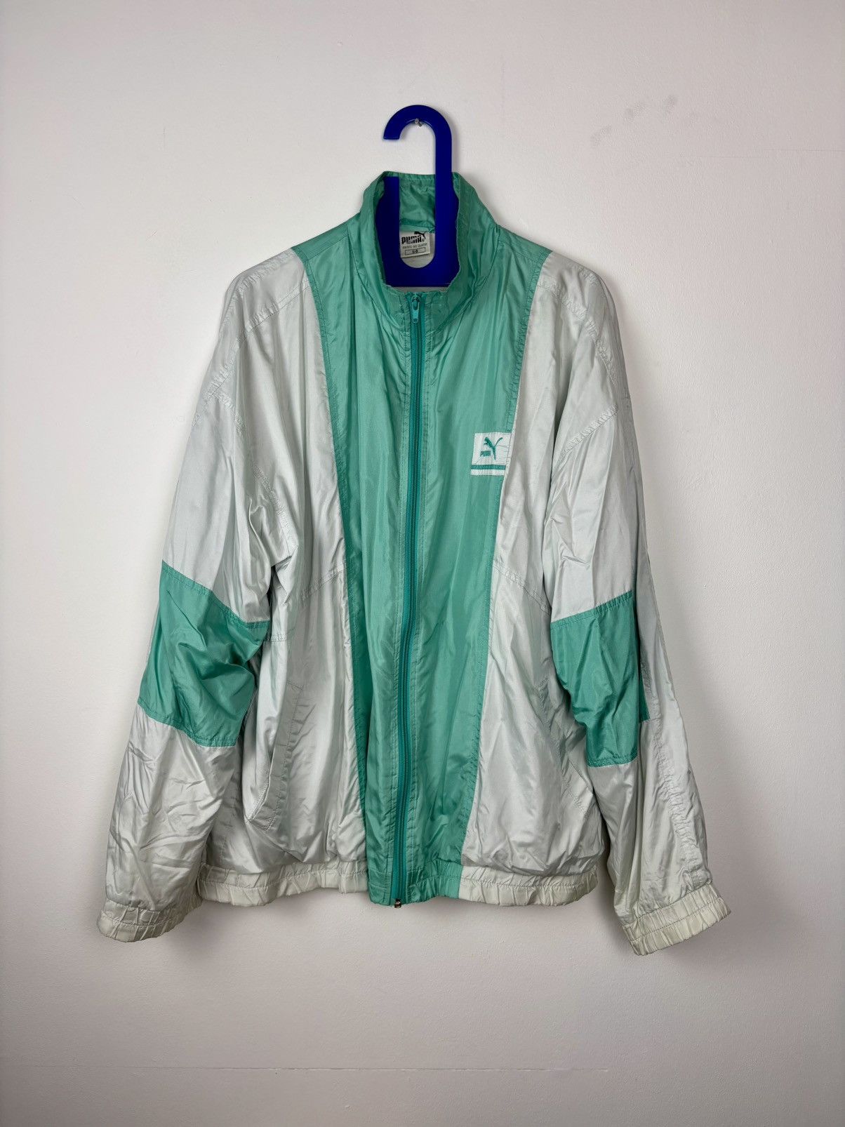 Puma × Vintage Puma Vintage Jacket, 90s, Zipper jacket, Retro Sportswear Size US L / EU 52-54 / 3 - 1 Thumbnail