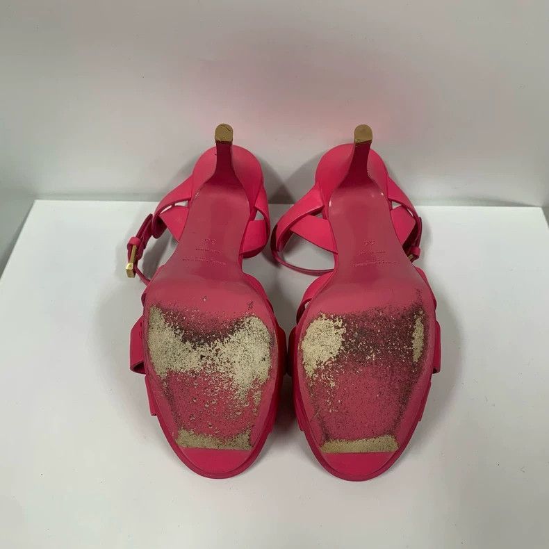 Saint Laurent Paris Pink Stiletto Heels by Saint Laurent-2507 Size US 6 / IT 36 - 4 Thumbnail