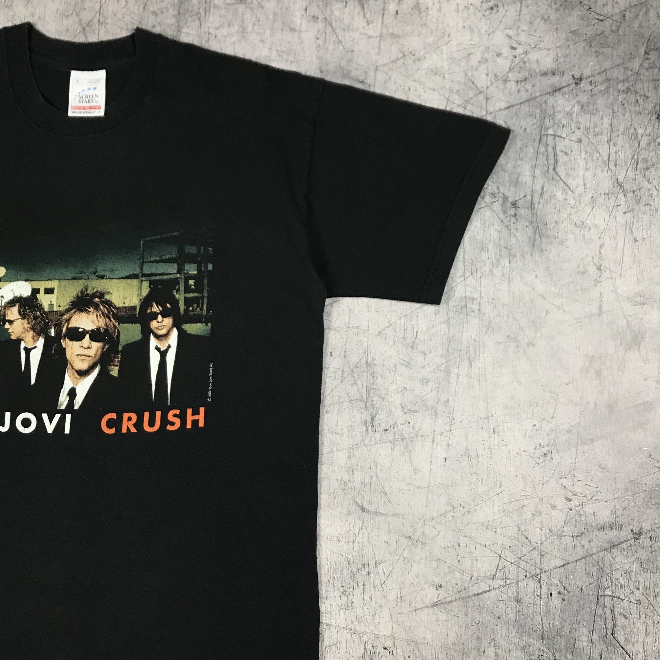 Band Tees Bon Jovi Crush Tour 2000 Tee Size US L / EU 52-54 / 3 - 8 Thumbnail
