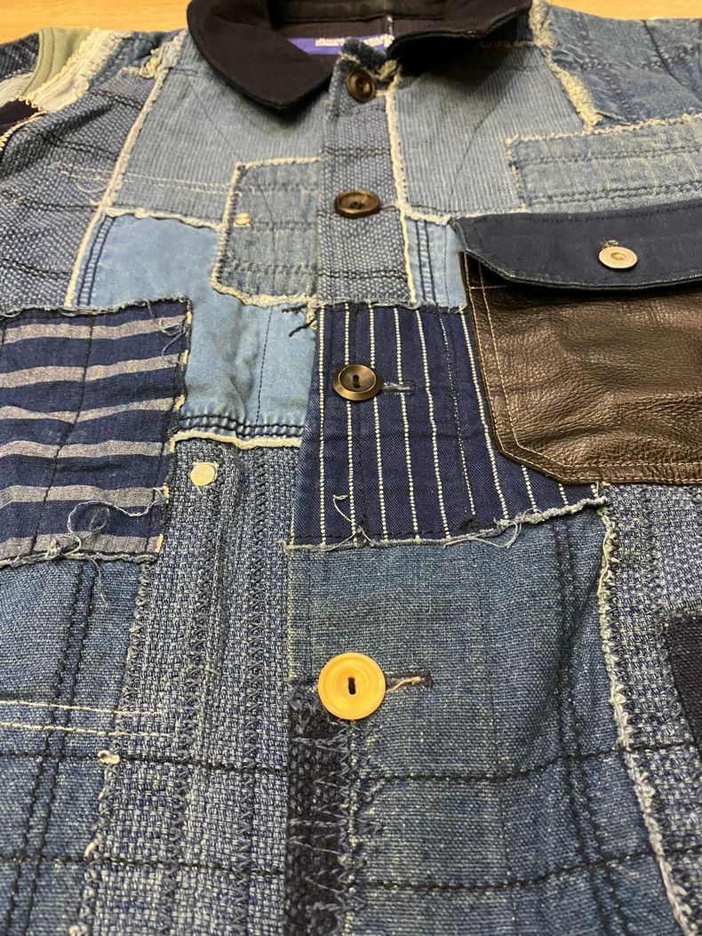 Junya Watanabe Junya Watanabe 2015SS Patchwork Denim Jacket Size US L / EU 52-54 / 3 - 9 Thumbnail
