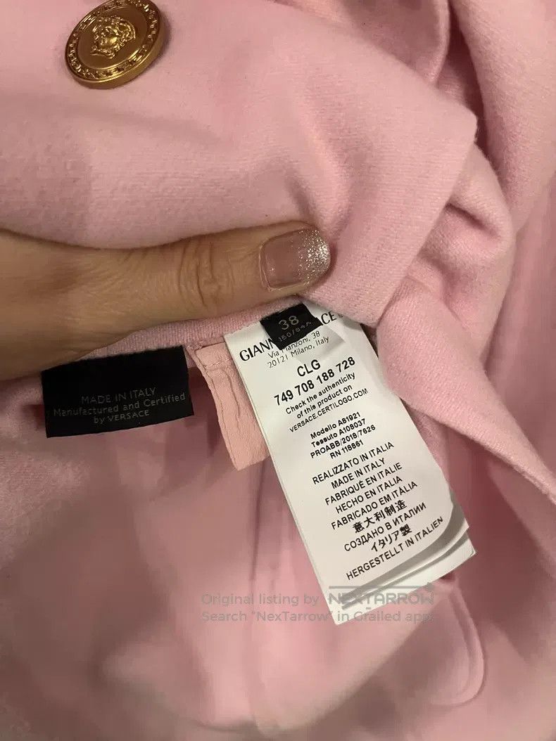 Versace Versace Wool coat Size M / US 6-8 / IT 42-44 - 3 Thumbnail