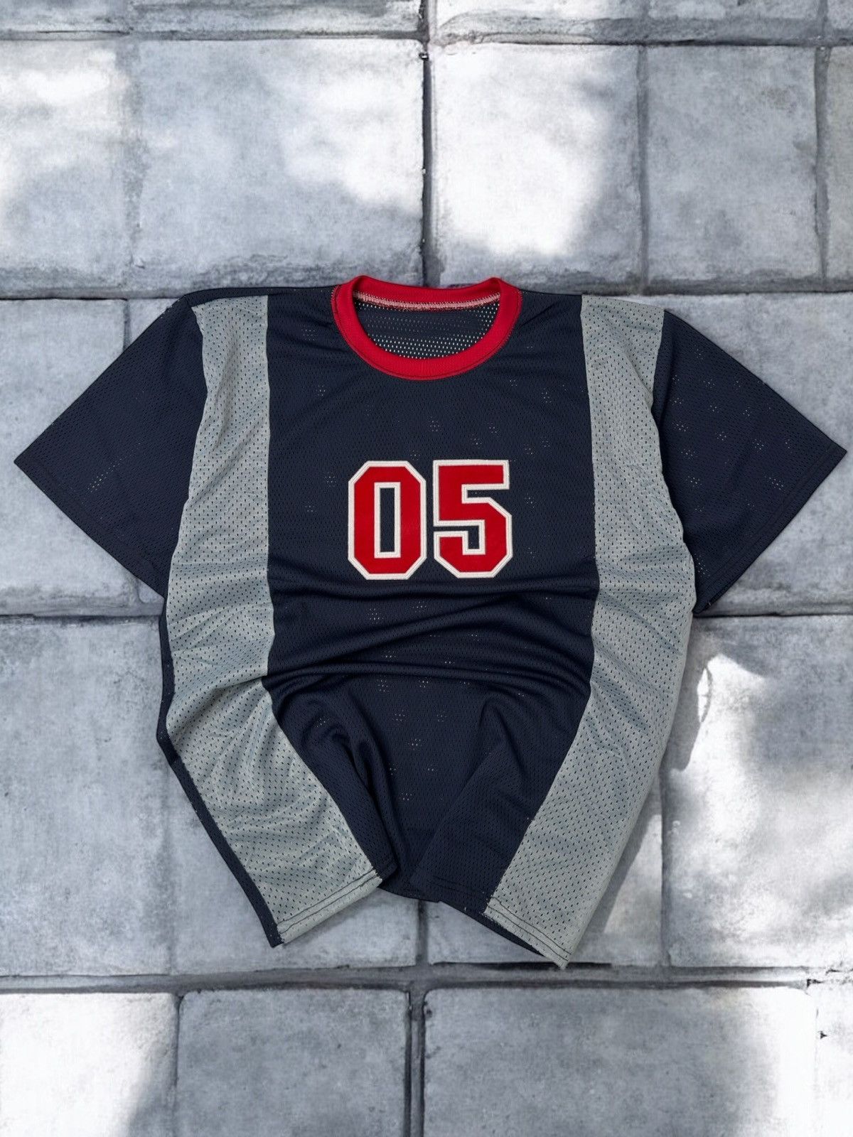 Vintage Vintage navy jersey swag y2k drip retro skater sk8 if6was9 Size US M / EU 48-50 / 2 - 1 Thumbnail