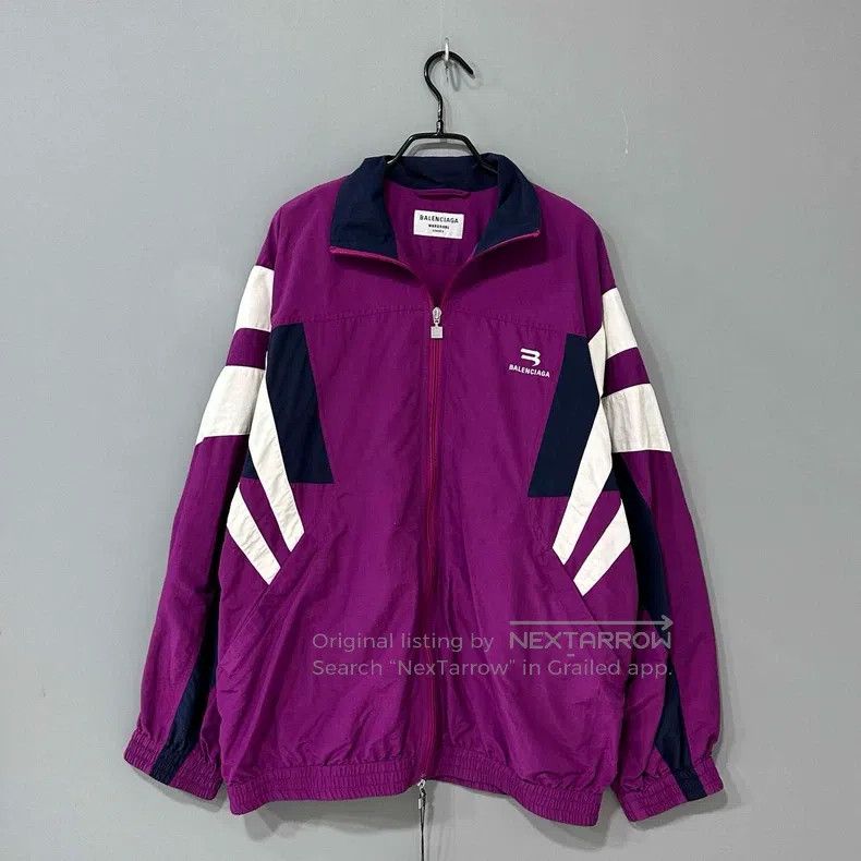 Balenciaga Balenciaga Sporty B embroidery zip-up windbreaker Size XXS / US 00 / IT 34 - 1 Thumbnail