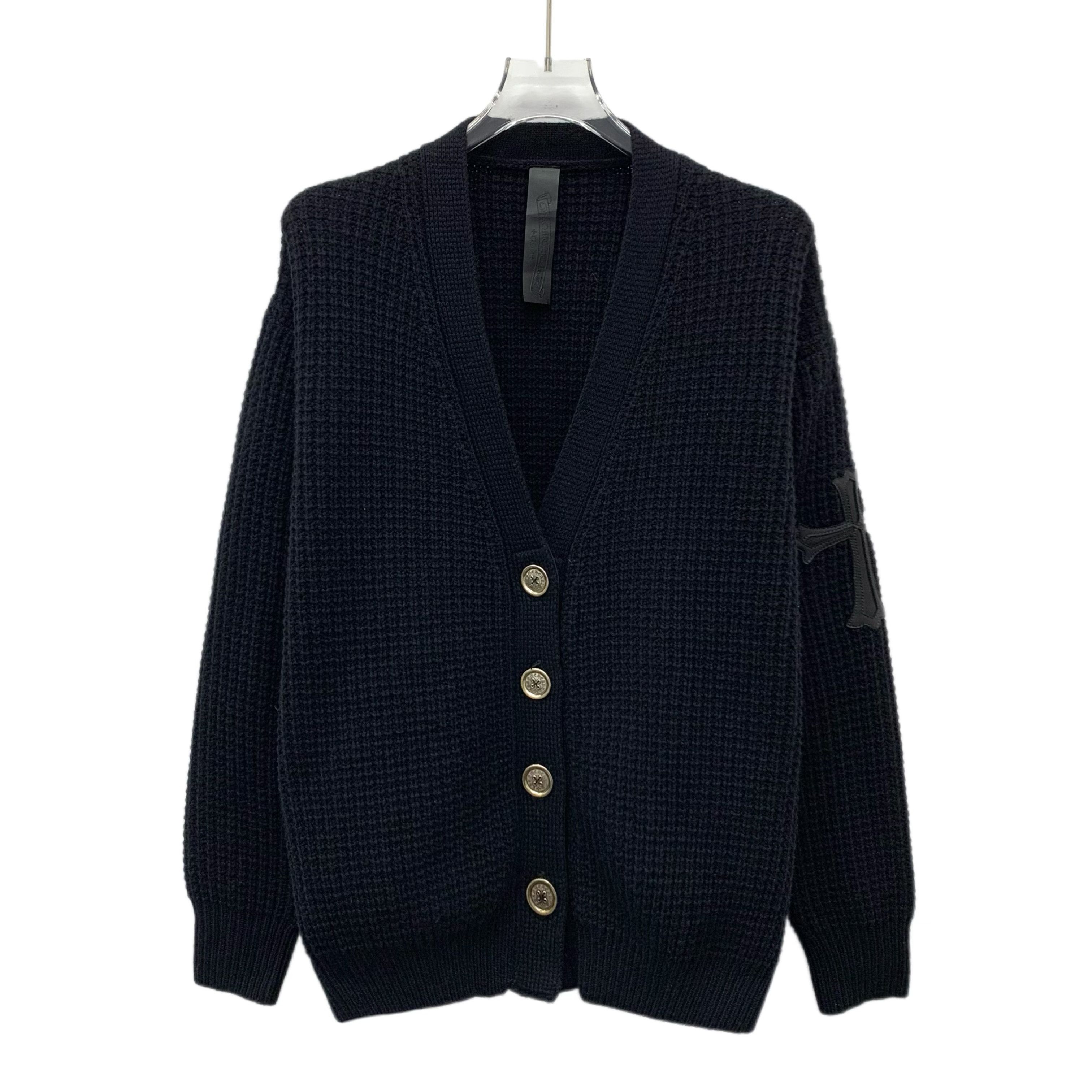 Chrome Hearts Chrome Hearts Cross Cashmere Cardigan Black (S) Size US S / EU 44-46 / 1 - 1 Thumbnail