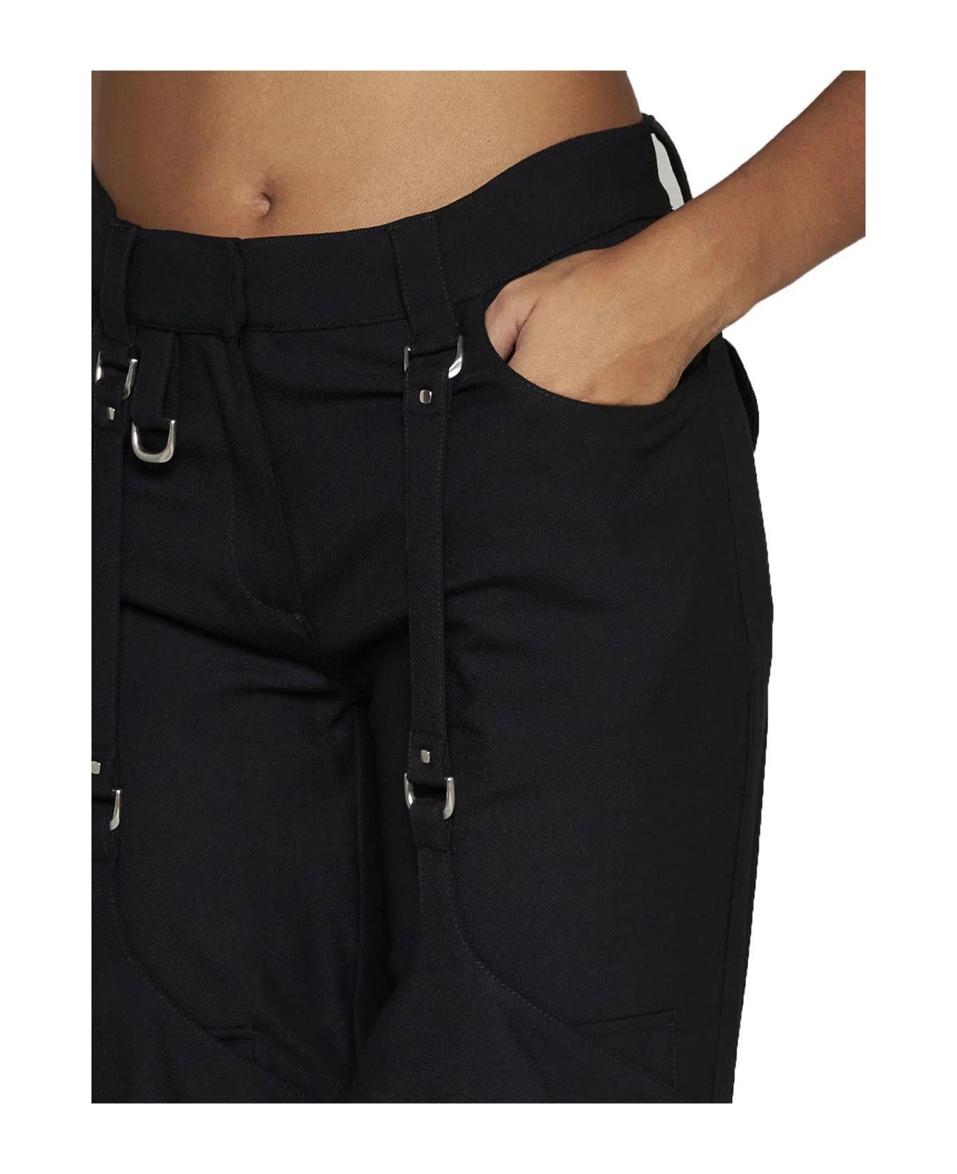 Off-White o1y1225 Cargo Pant in Black Size 32" / US 10 / IT 46 - 4 Thumbnail