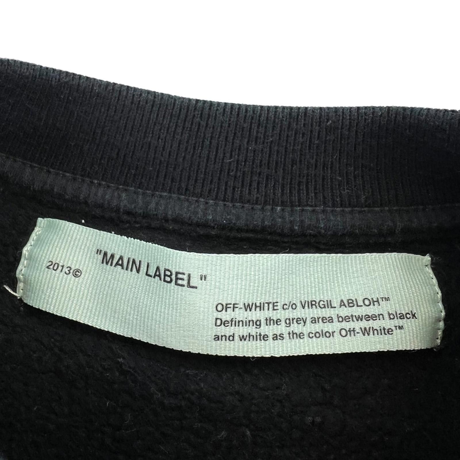 Off-White Off-White Gradient Arrows Sweatshirt Black Size US S / EU 44-46 / 1 - 5 Thumbnail
