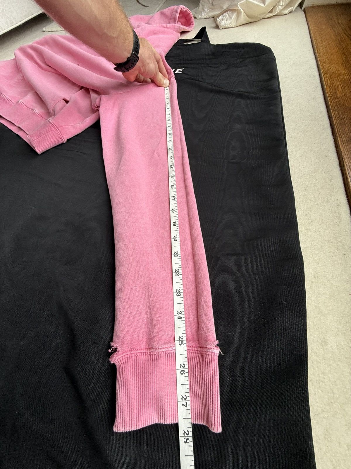 Saint Laurent Paris $990 Saint Laurent Rive Gauche logo hoodie rare XL grail Size US XL / EU 56 / 4 - 6 Thumbnail