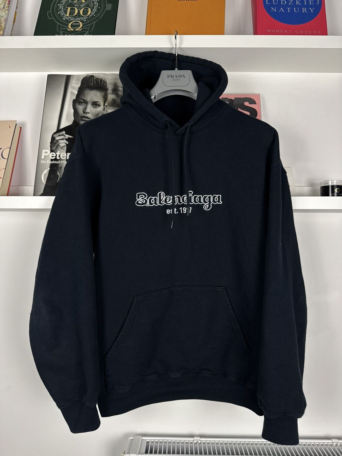 Balenciaga Balenciaga est. 1917 Hoodie Sweatshirt hype archive designer Size US M / EU 48-50 / 2 - 1 Thumbnail