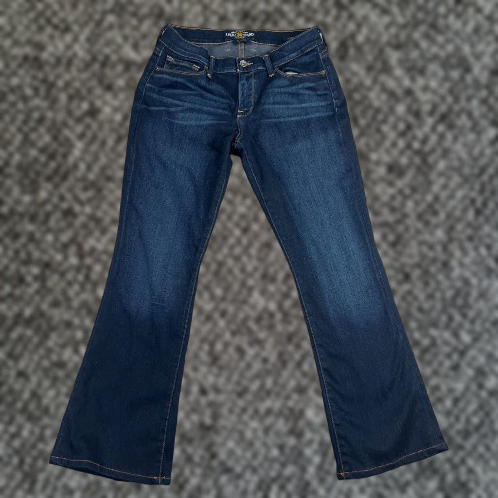 Lucky Brand VINTAGE Lucky Brand Jeans Bootcut Women Size 8/29 Regular Blue Denim 29 Inseam Adult Womens Boots Cut 2000s Size 30" / US 8 / IT 44 - 1 Thumbnail