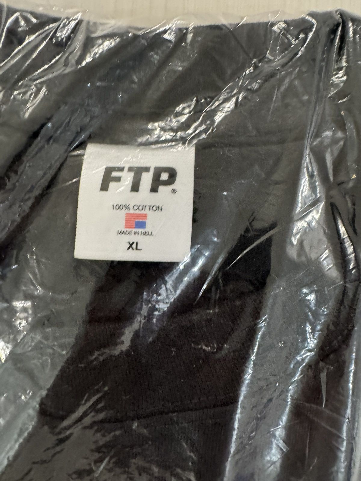 Fuck The Population FTP FUCKTHEPOPULATION grave logo tee BLACK sz XL IN HAND Size US XL / EU 56 / 4 - 3 Thumbnail