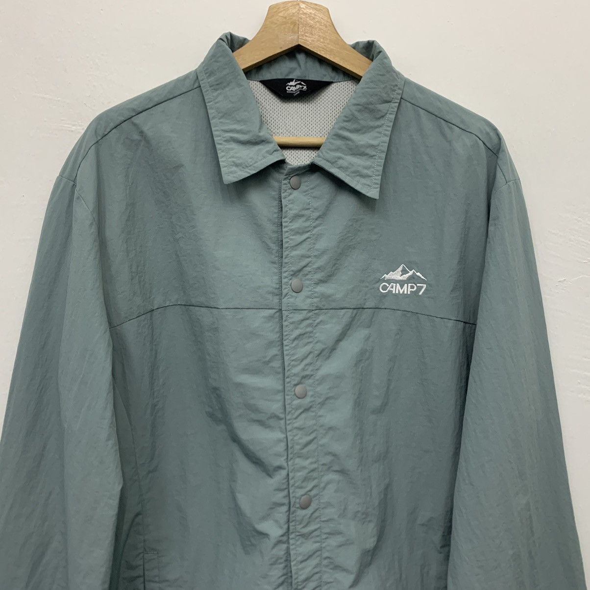 Japanese Brand Camp 7 Snap Button Windbreaker Jacket Size US L / EU 52-54 / 3 - 3 Thumbnail