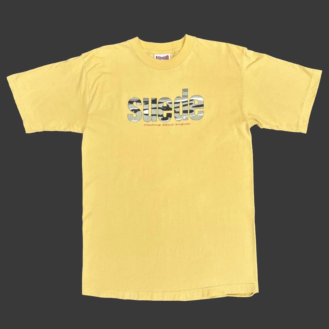 Band Tees × Vintage Suede 1997 90s Vintage Band Tour Concert London Logo T-Shirt Size US L / EU 52-54 / 3 - 1 Thumbnail