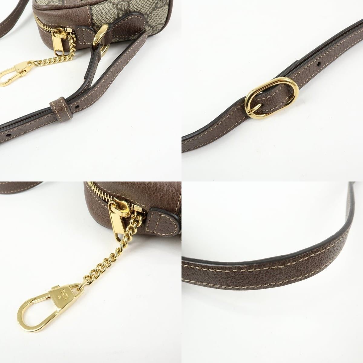Gucci Gucci Ophidia GG Supreme Crossbody Bag Brown Size ONE SIZE - 4 Thumbnail