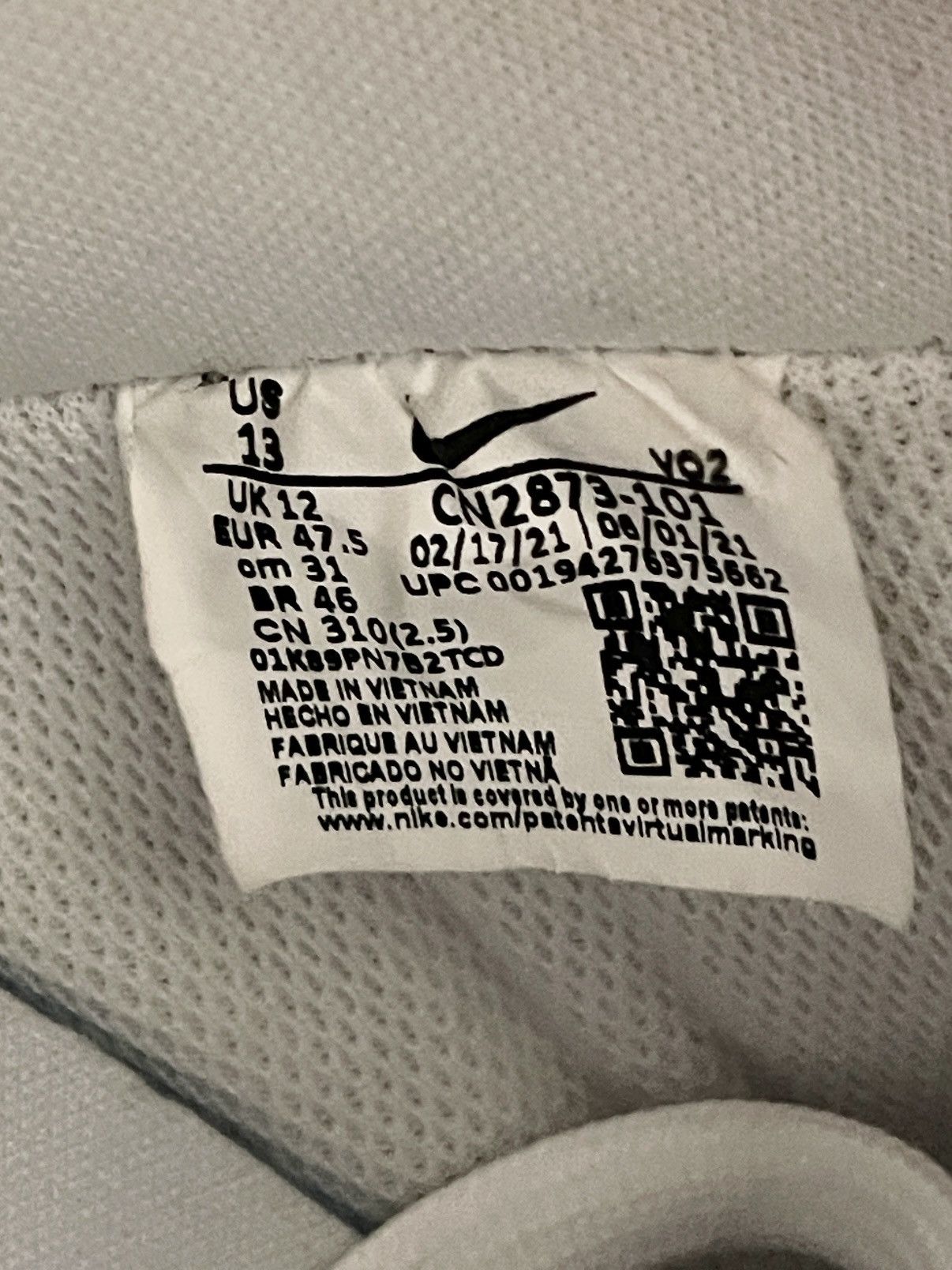 Nike STEAL! Nike Air Force 1 Craft- size 13 Size US 13 / EU 46 - 9 Thumbnail