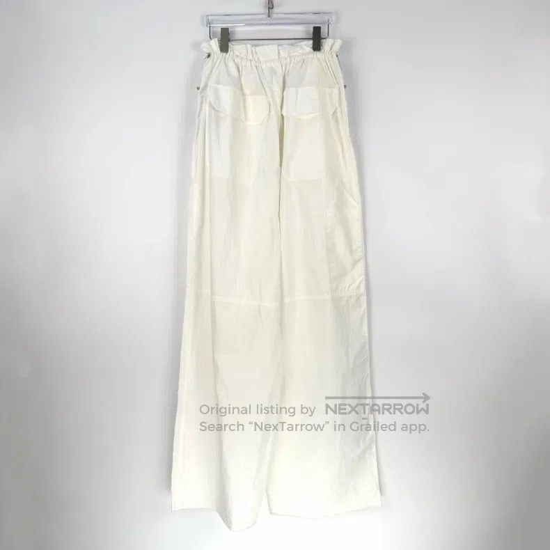 Hermes Hermes White Elastic Lace High Waisted Pants Size 25" / US 0 / IT 36 - 4 Thumbnail