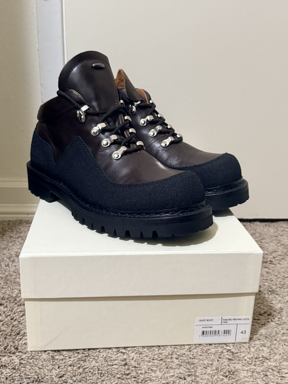 Our Legacy Quest Boot Maduro Brown Cattle Hide