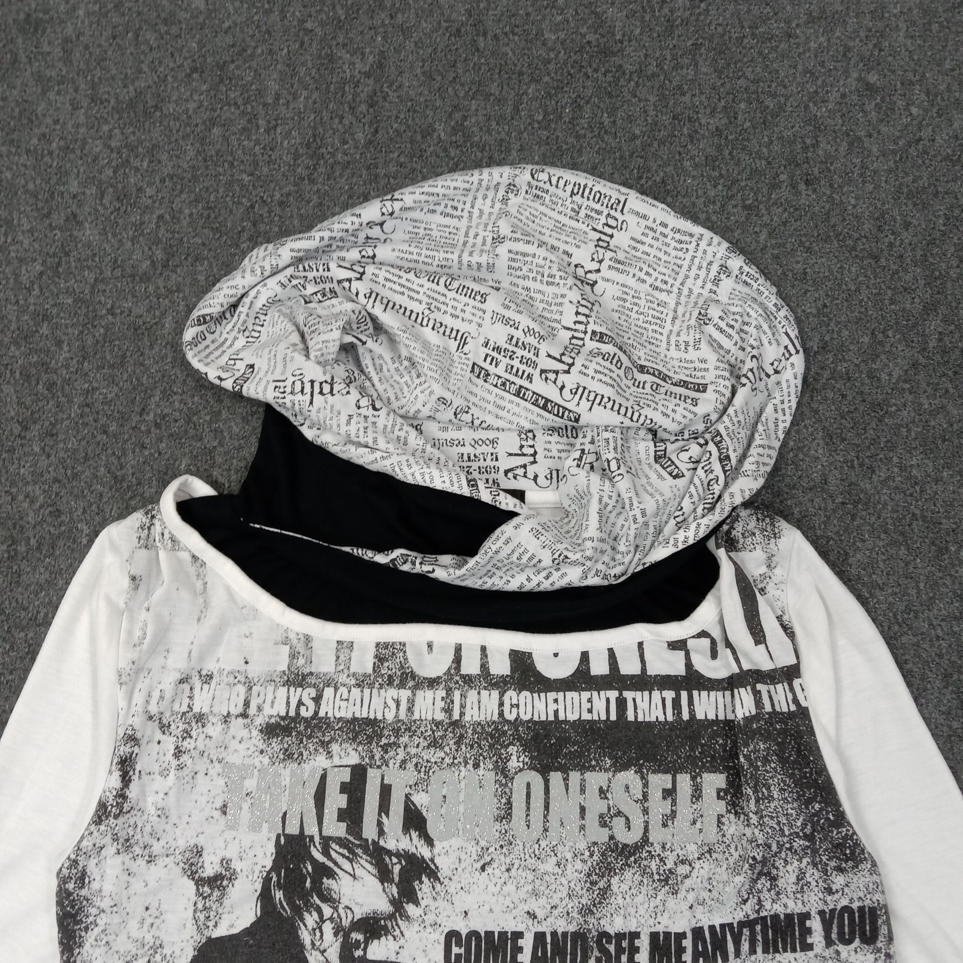 If Six Was Nine Dope.H Uncommon Japanese Grunge Style Tshirt C223N51 Size XS / US 0-2 / IT 36-38 - 4 Thumbnail