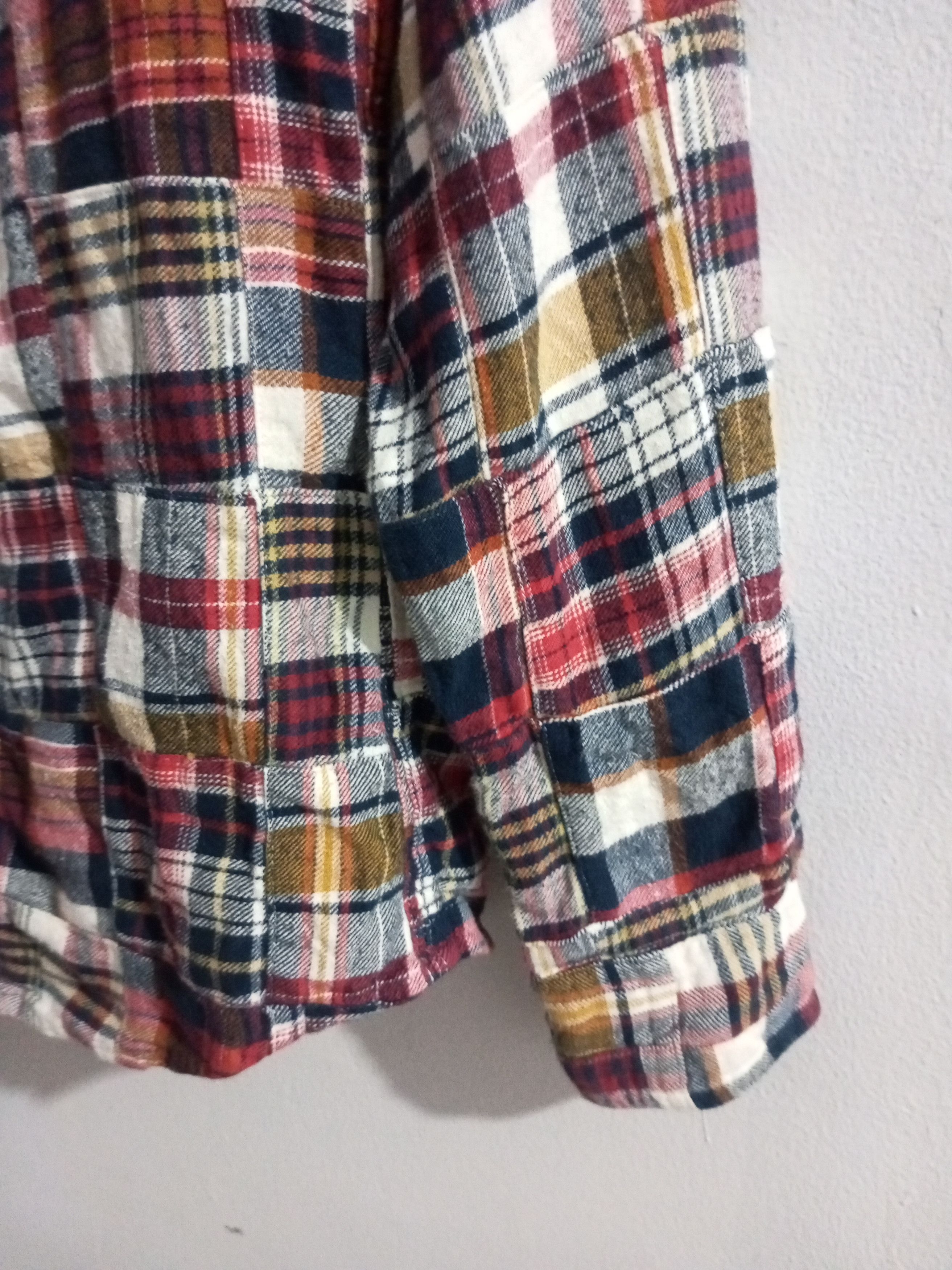Eddie Bauer Vintage eddie bauer patch work long sleeve button up Size US S / EU 44-46 / 1 - 3 Thumbnail