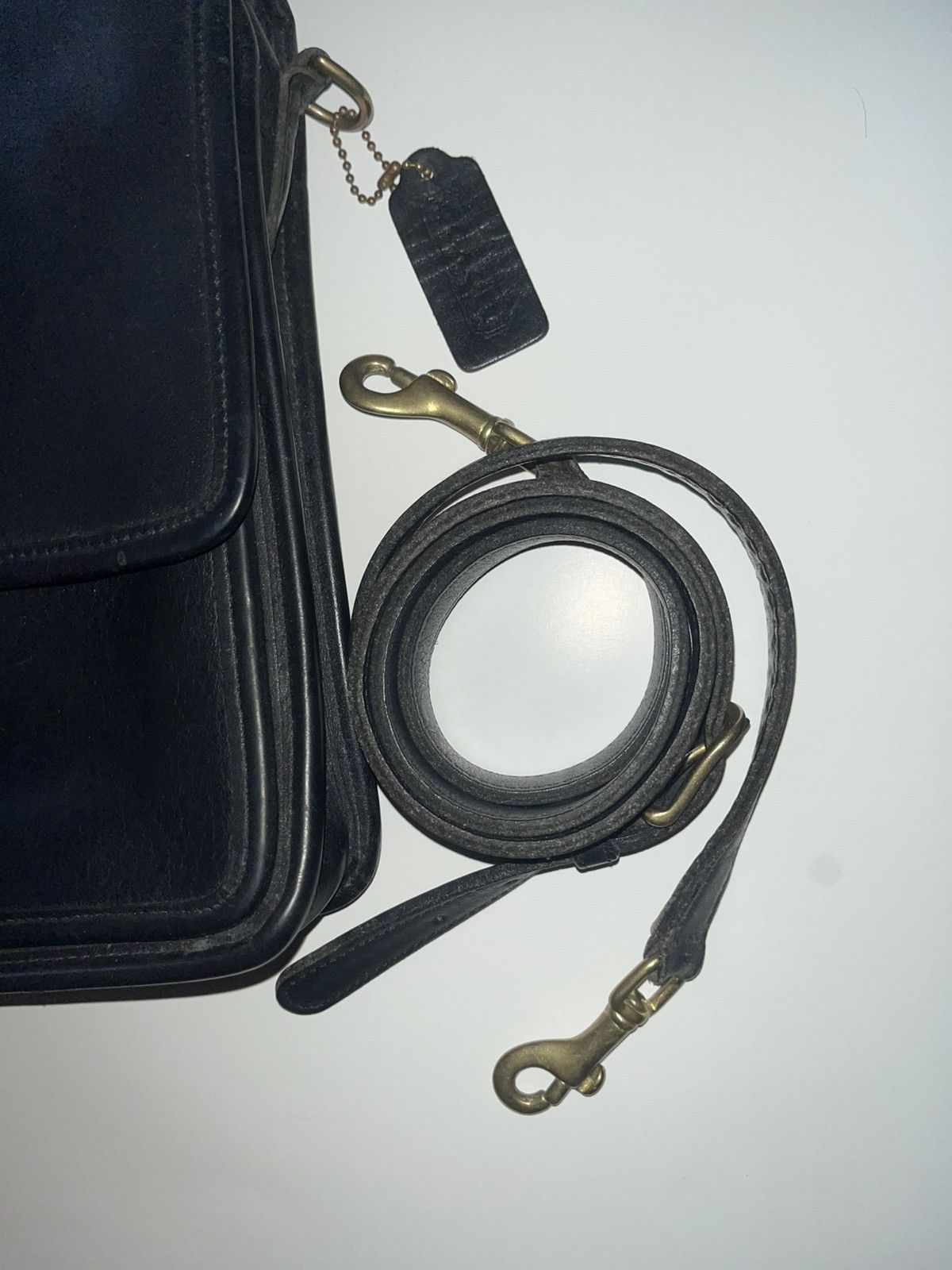 Coach Vintage COACH Black 5130 Station Bag Crossbody EUC Size ONE SIZE - 3 Thumbnail