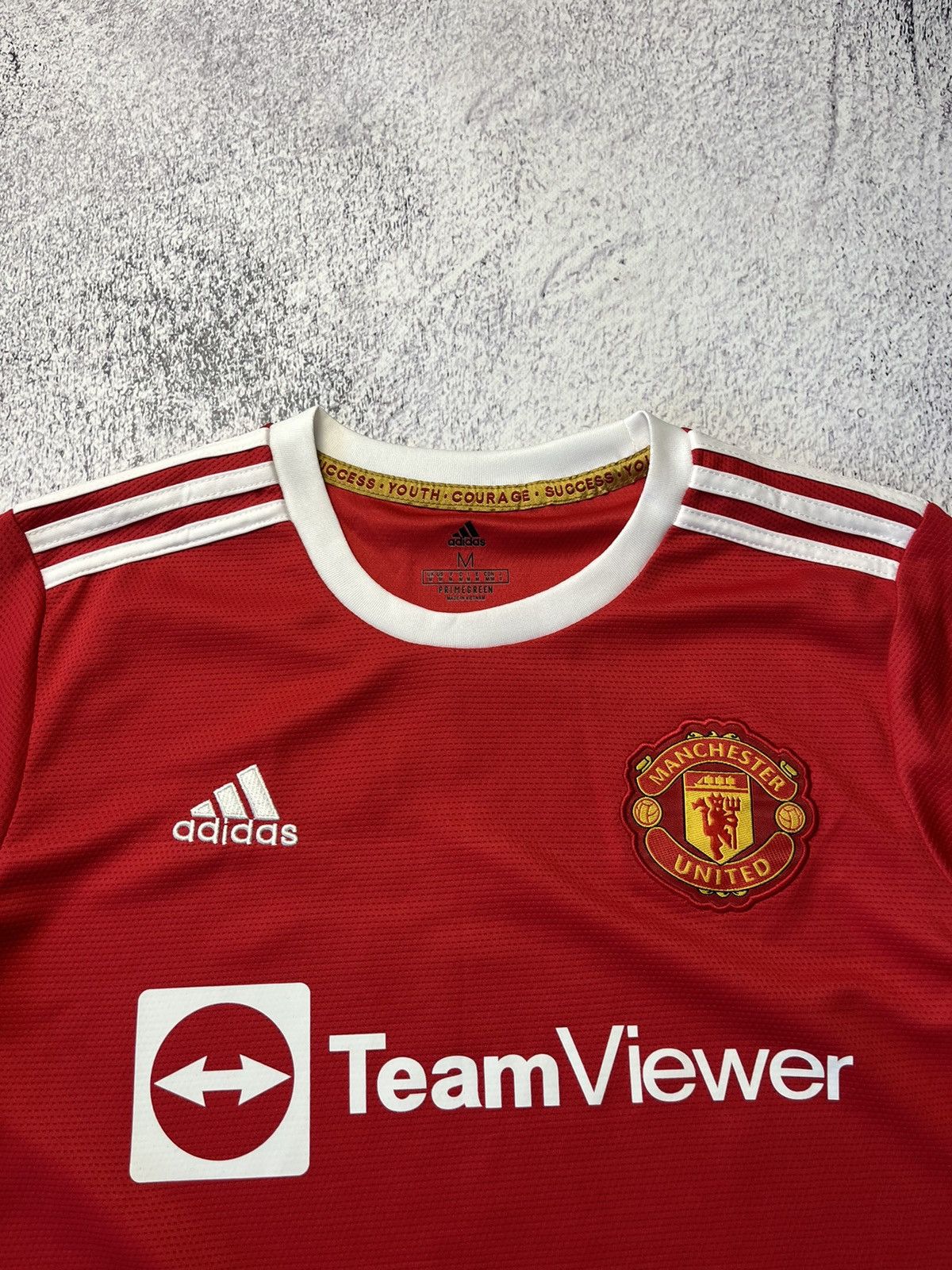 Adidas Vintage Ronaldo #7 Manchester United Home 2021/22 Size US M / EU 48-50 / 2 - 15 Thumbnail