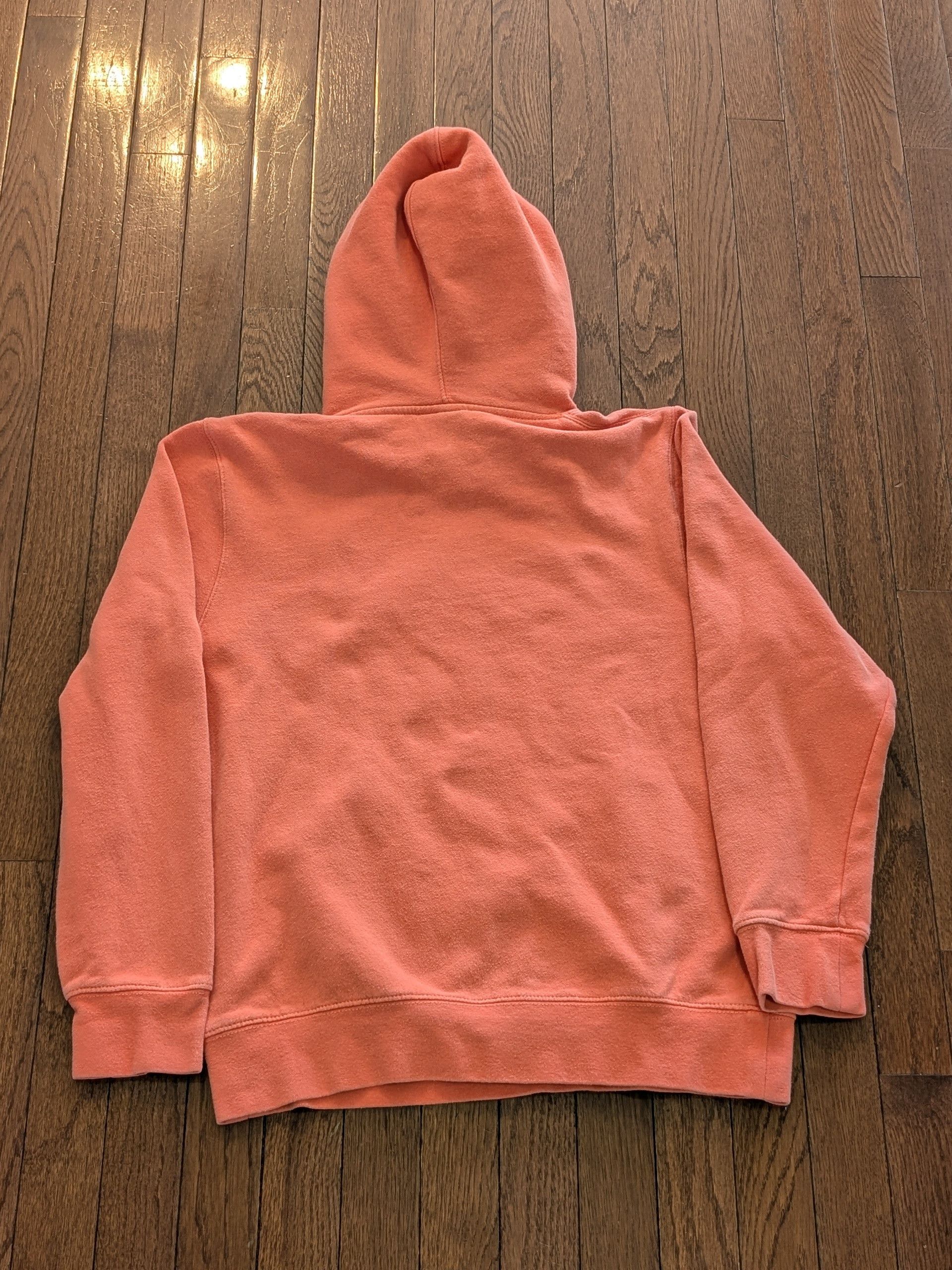 Stussy Stussy Embroidered Spell Out Hoodie Coral Made in USA Size S Size US S / EU 44-46 / 1 - 6 Thumbnail