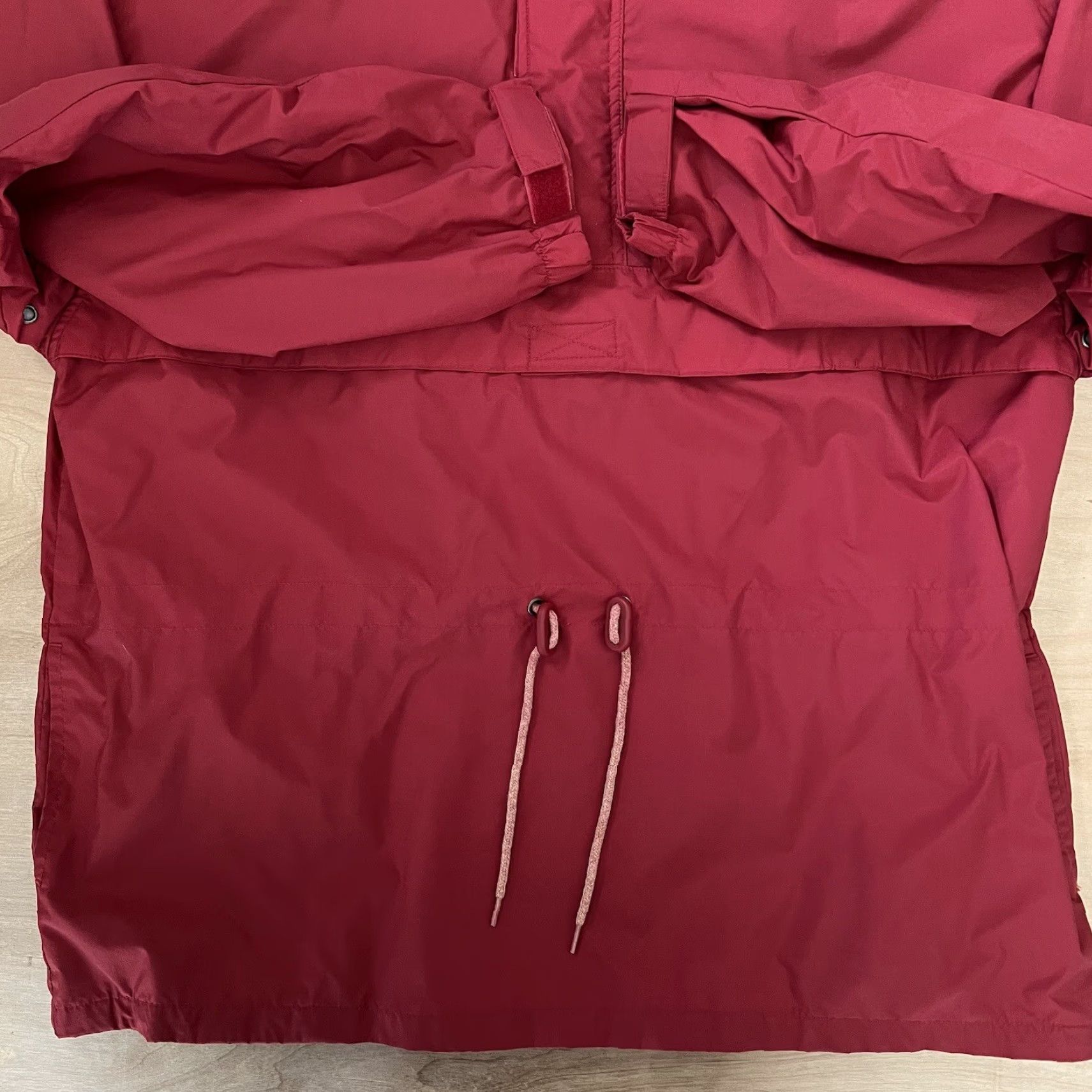 Gap VINTAGE Gap Anorak Jacket Windbreaker Nylon Red Large Men's Zip Size US L / EU 52-54 / 3 - 5 Thumbnail