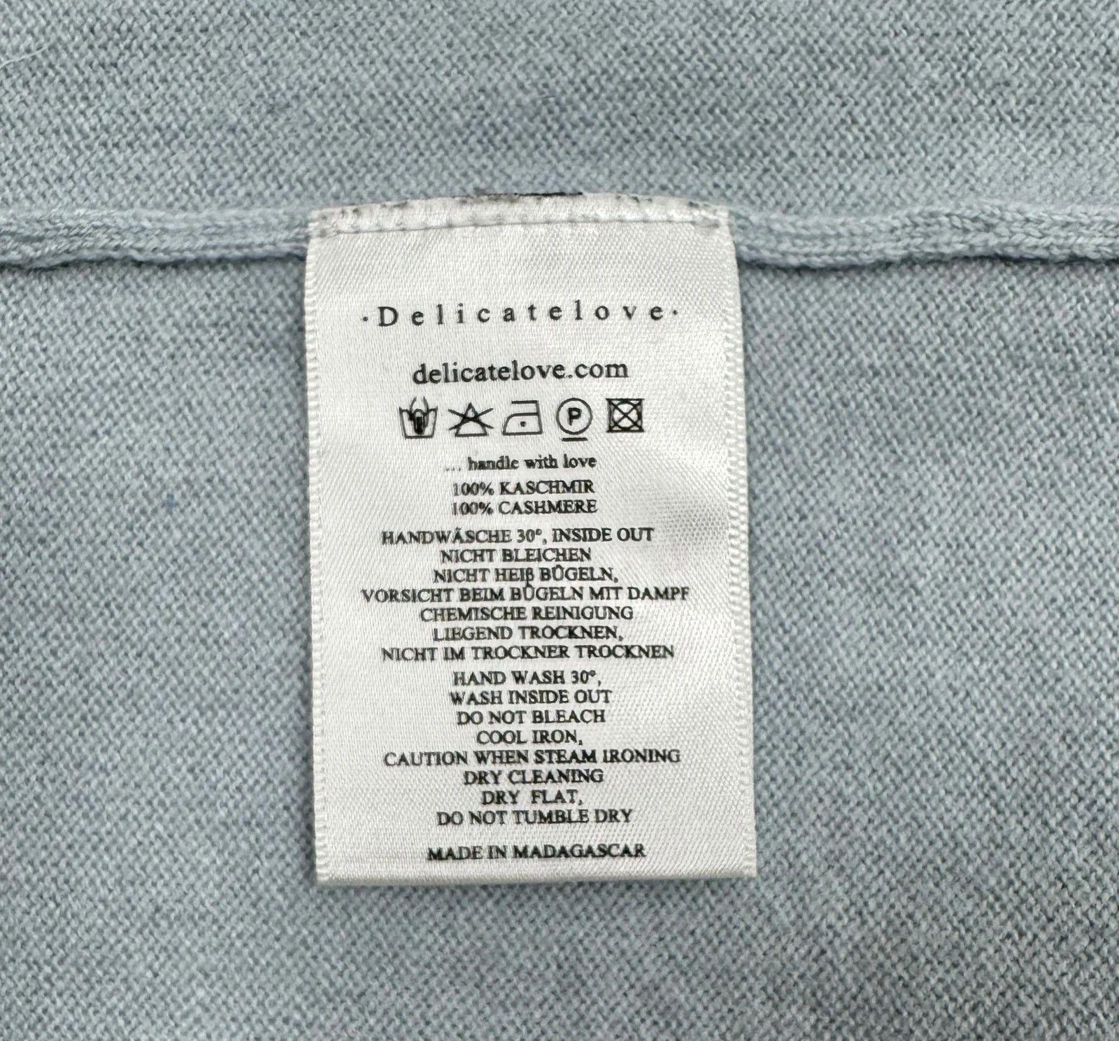 Other Delicatelove 100% Cashmere Jumper Pullover size XL Size XL / US 12-14 / IT 48-50 - 12 Thumbnail