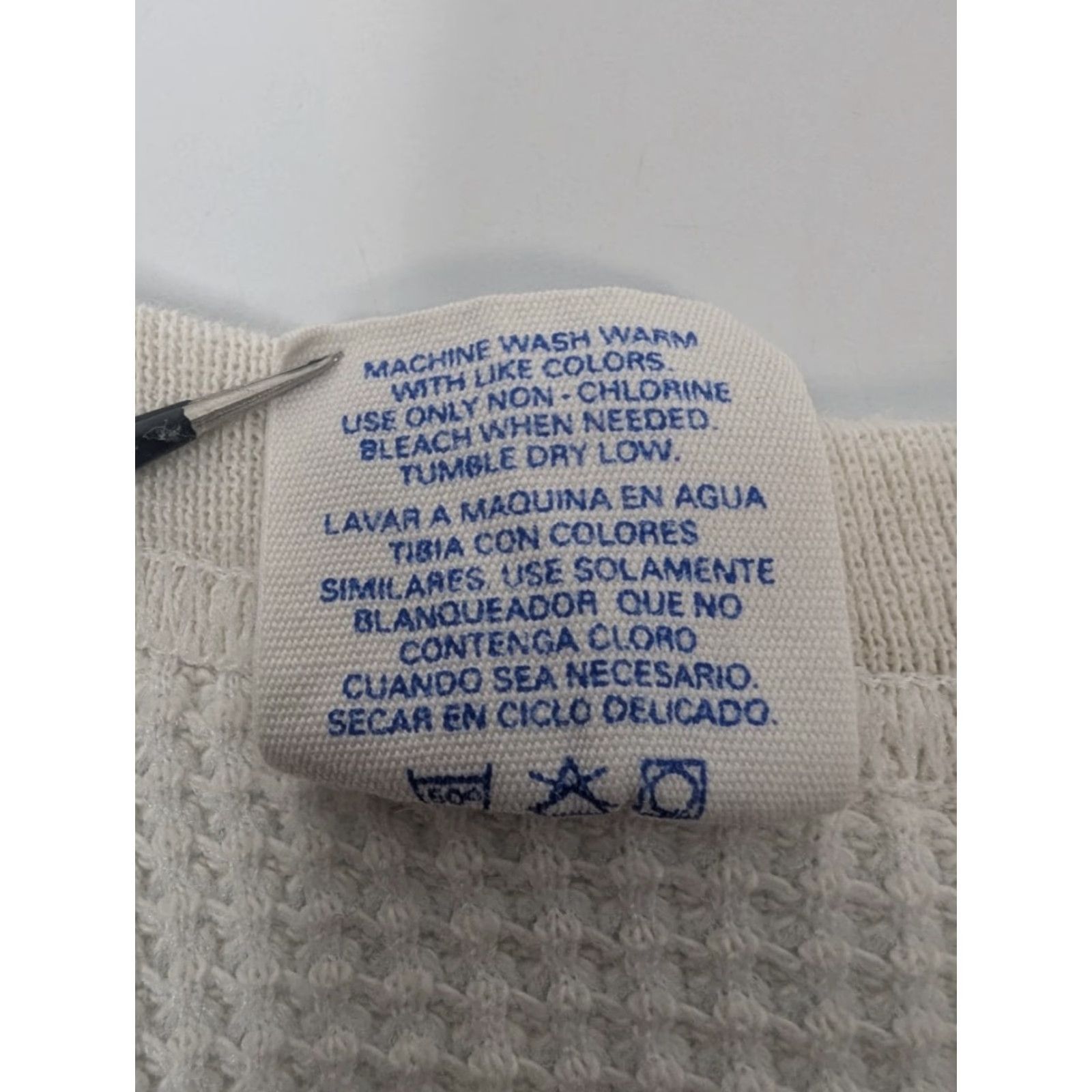 Vintage VINTAGE JE Morgan Long Johns Shirt Mens XL White Thermal Waffle Knit USA Made Size US XL / EU 56 / 4 - 7 Thumbnail
