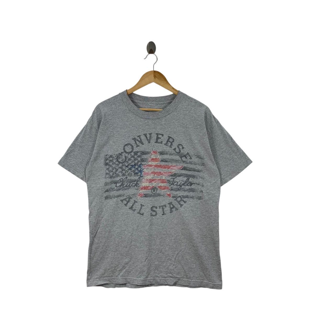 Converse Vintage CONVERSE ALL STAR Chuck Taylor Tee Shirt Top USA Size M / US 6-8 / IT 42-44 - 3 Thumbnail