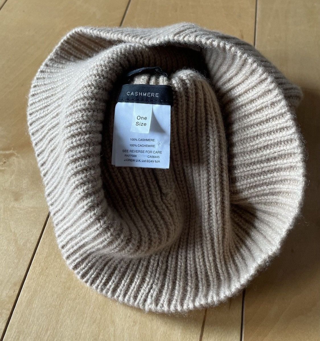 J.Crew 100% Cashmere Hat Size ONE SIZE - 3 Thumbnail