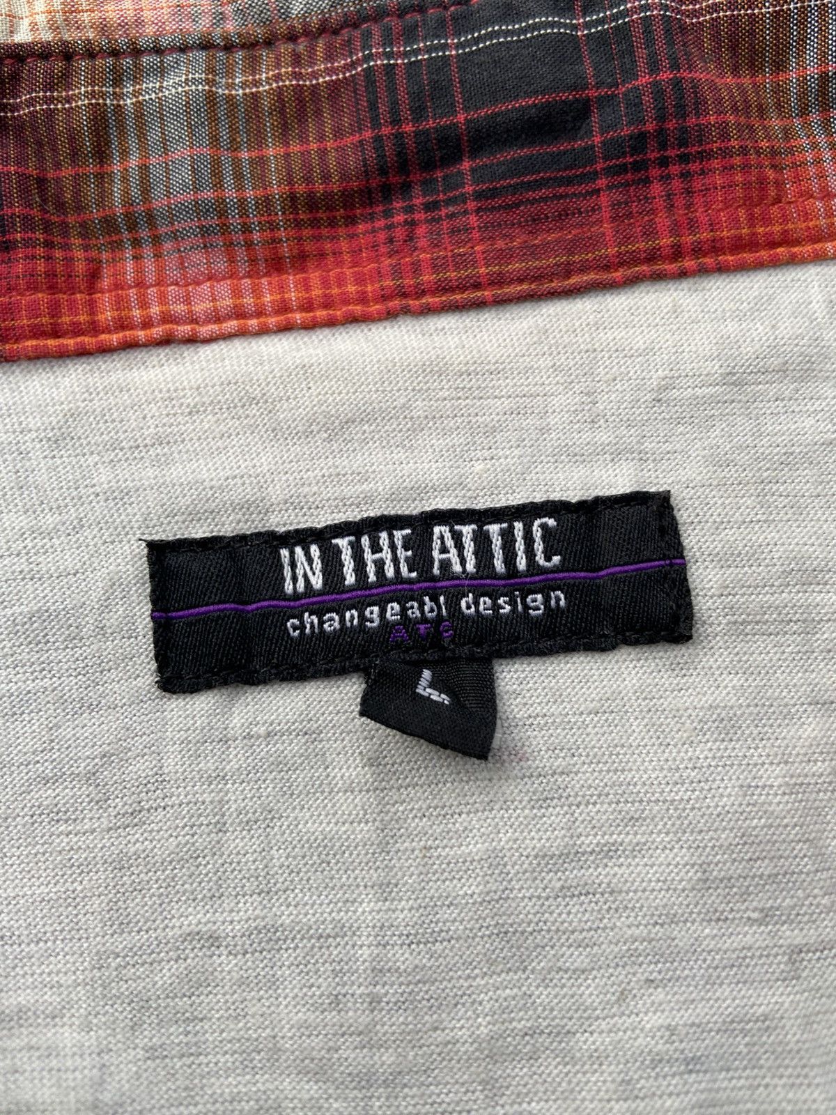 In The Attic 2000s In The Attic - Vkei Style GREAK Plaid Button Shirt Size US L / EU 52-54 / 3 - 6 Thumbnail