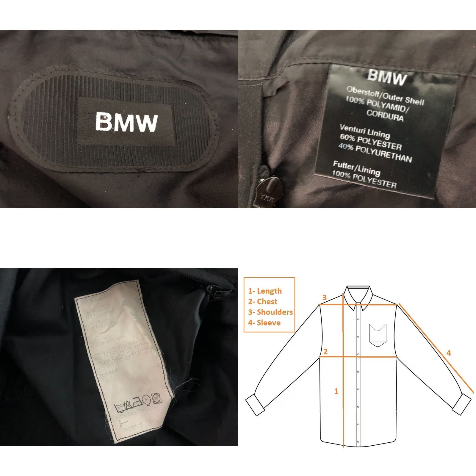 BMW BMW Full Zip Jacket Polyamide Men S Black Windbreaker Casual Size US S / EU 44-46 / 1 - 9 Thumbnail