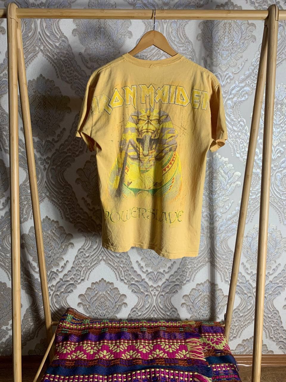 Band Tees VINTAGE IRON MAIDEN PHARAOH RETRO ROCK T-SHIRT METAL 90s Size US S / EU 44-46 / 1 - 6 Thumbnail