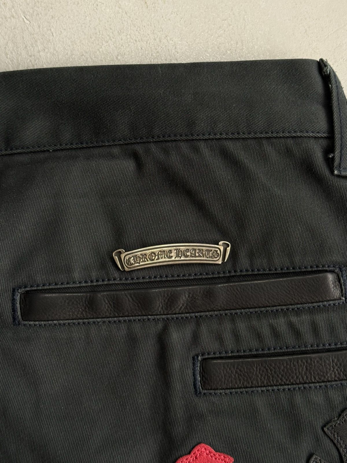 Chrome Hearts Chrome Hearts - Spiderman Cross Patches Chino Pants Size US 36 / EU 52 - 8 Thumbnail