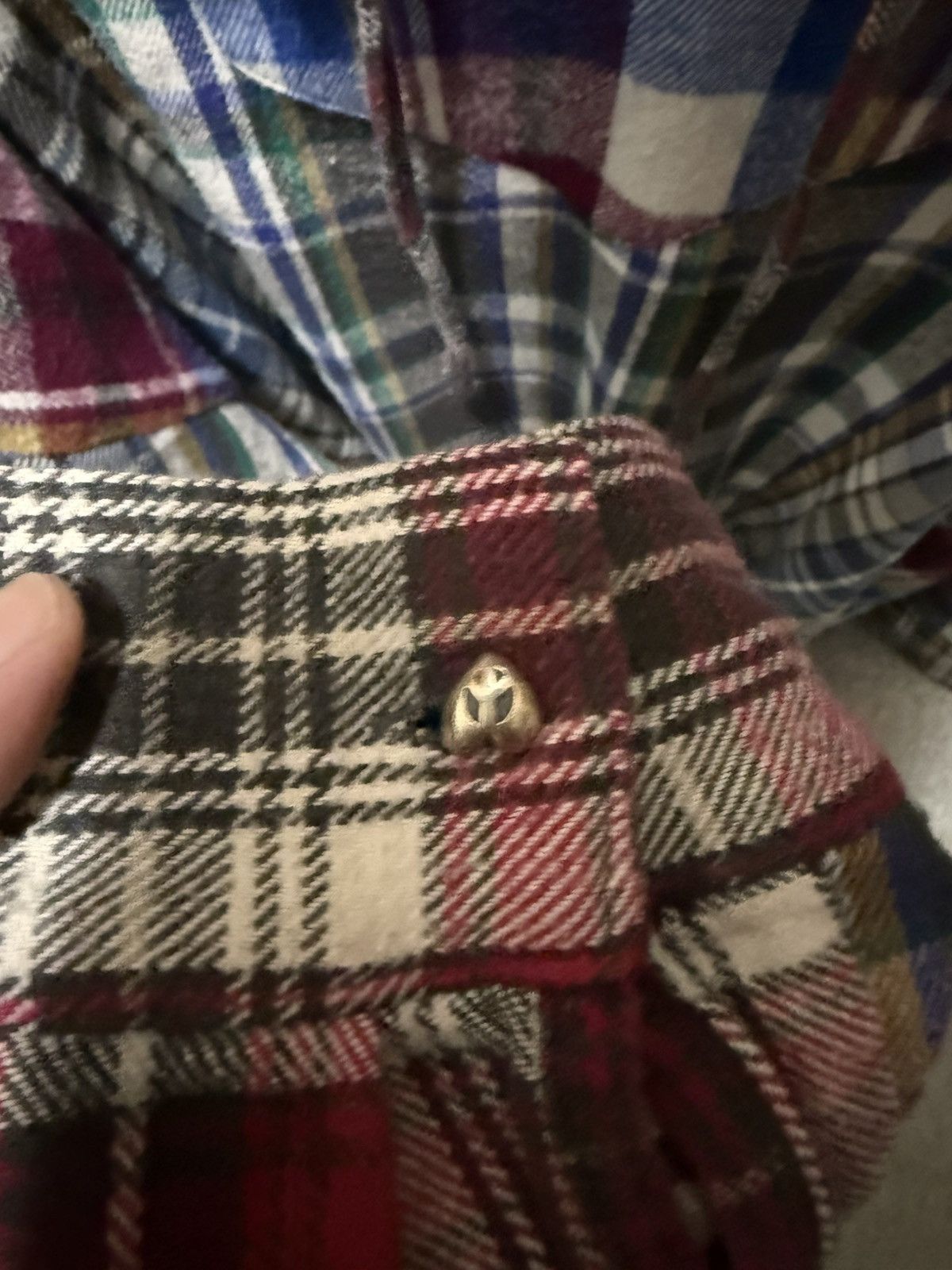 READYMADE Readymade African Flannel Shirt Size US XL / EU 56 / 4 - 4 Thumbnail