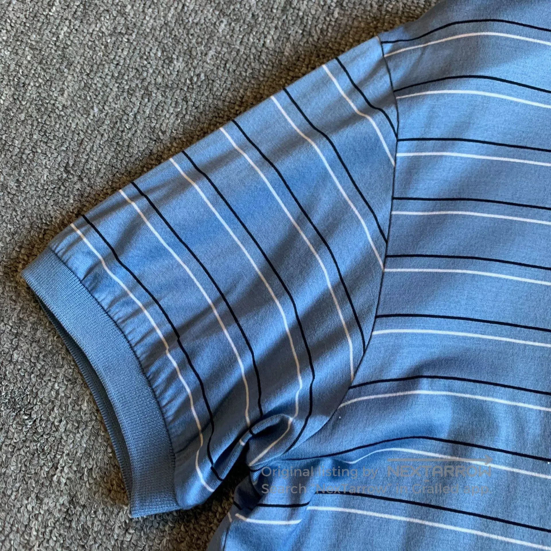 Dior Dior Bee Logo Blue Polo Shirt. Size US L / EU 52-54 / 3 - 4 Thumbnail