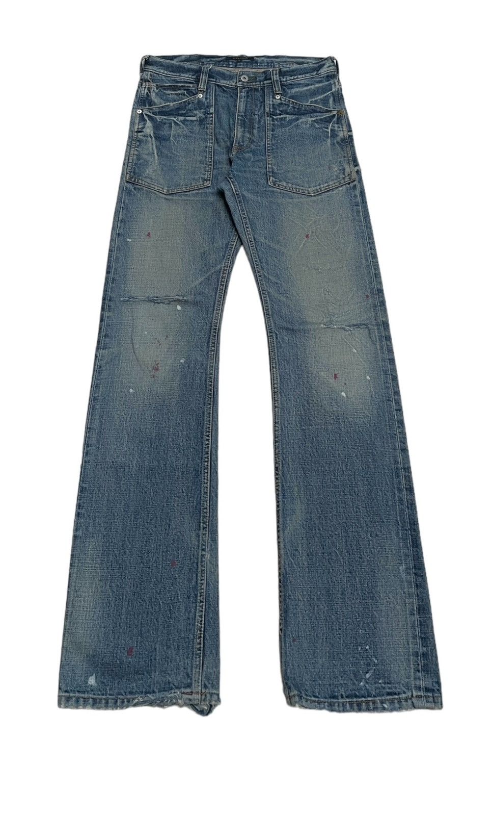 If Six Was Nine × R.Newbold × Vintage Rare Design Vintage Japanese Brand R.Newbold Jeans 2000s Size US 33 - 1 Thumbnail