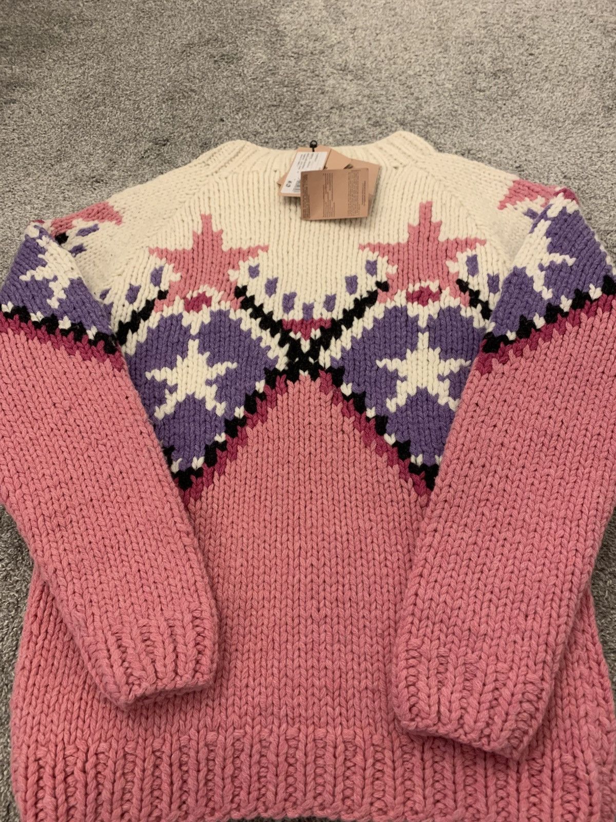 Miu Miu Miu Miu Shetland “Petalo” Heavy Knit Zip Cardigan –(UK 6–8) Size S / US 4 / IT 40 - 14 Thumbnail