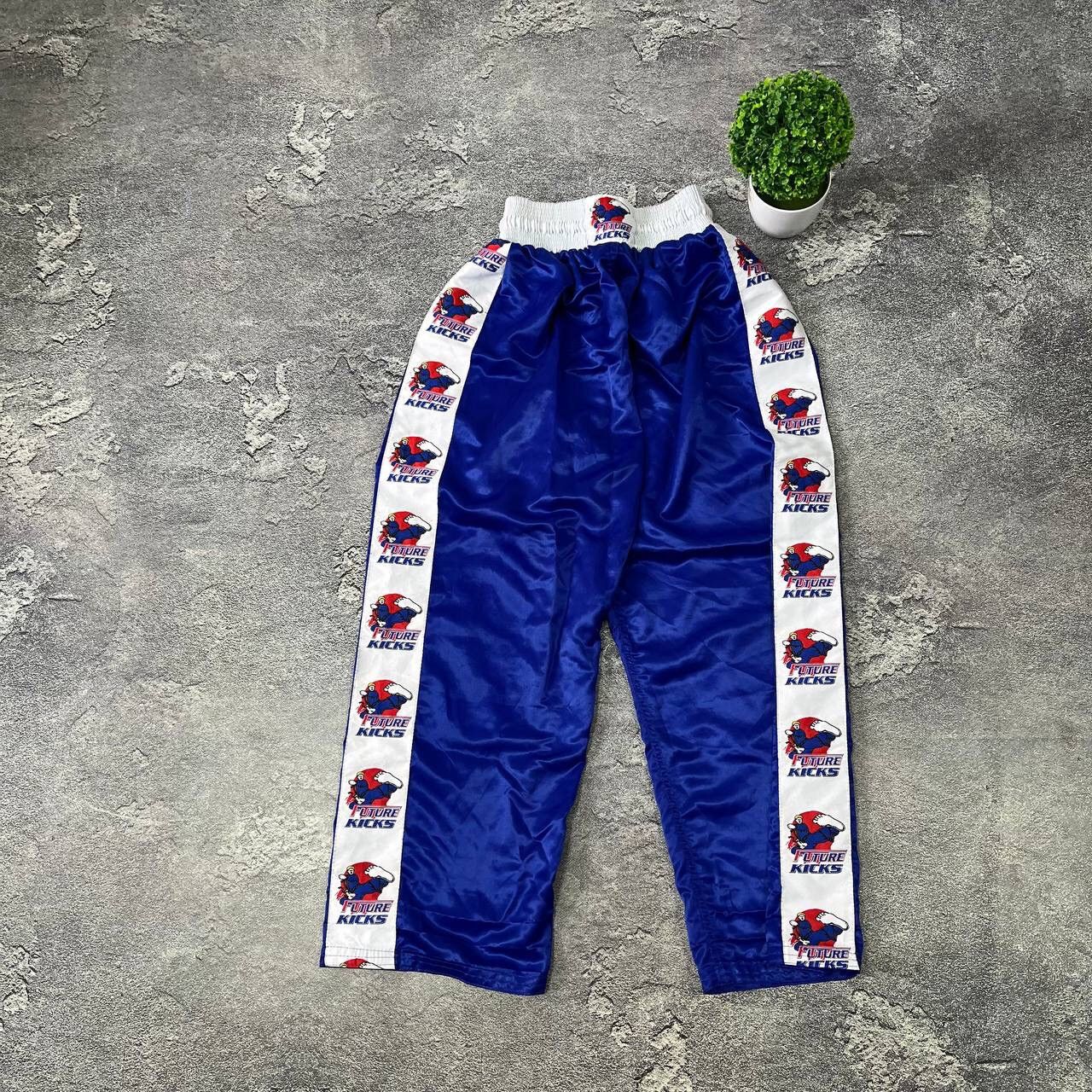 Vintage Vintage muay thai future kicks blue pants size M Size US 34 / EU 50 - 11 Thumbnail