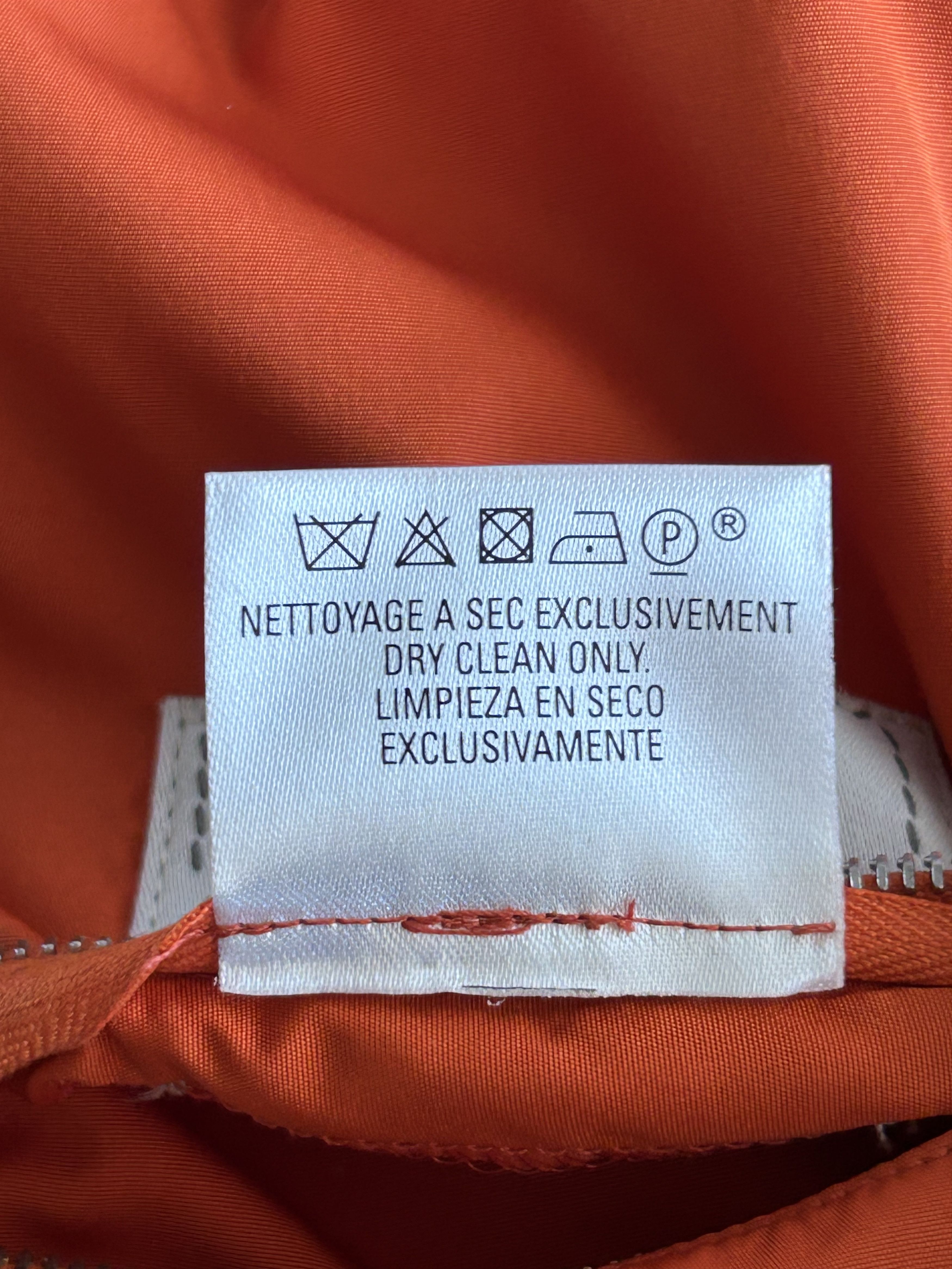 Hermes Hermes Orange Women's Jockey Vest Size M / US 6-8 / IT 42-44 - 5 Thumbnail