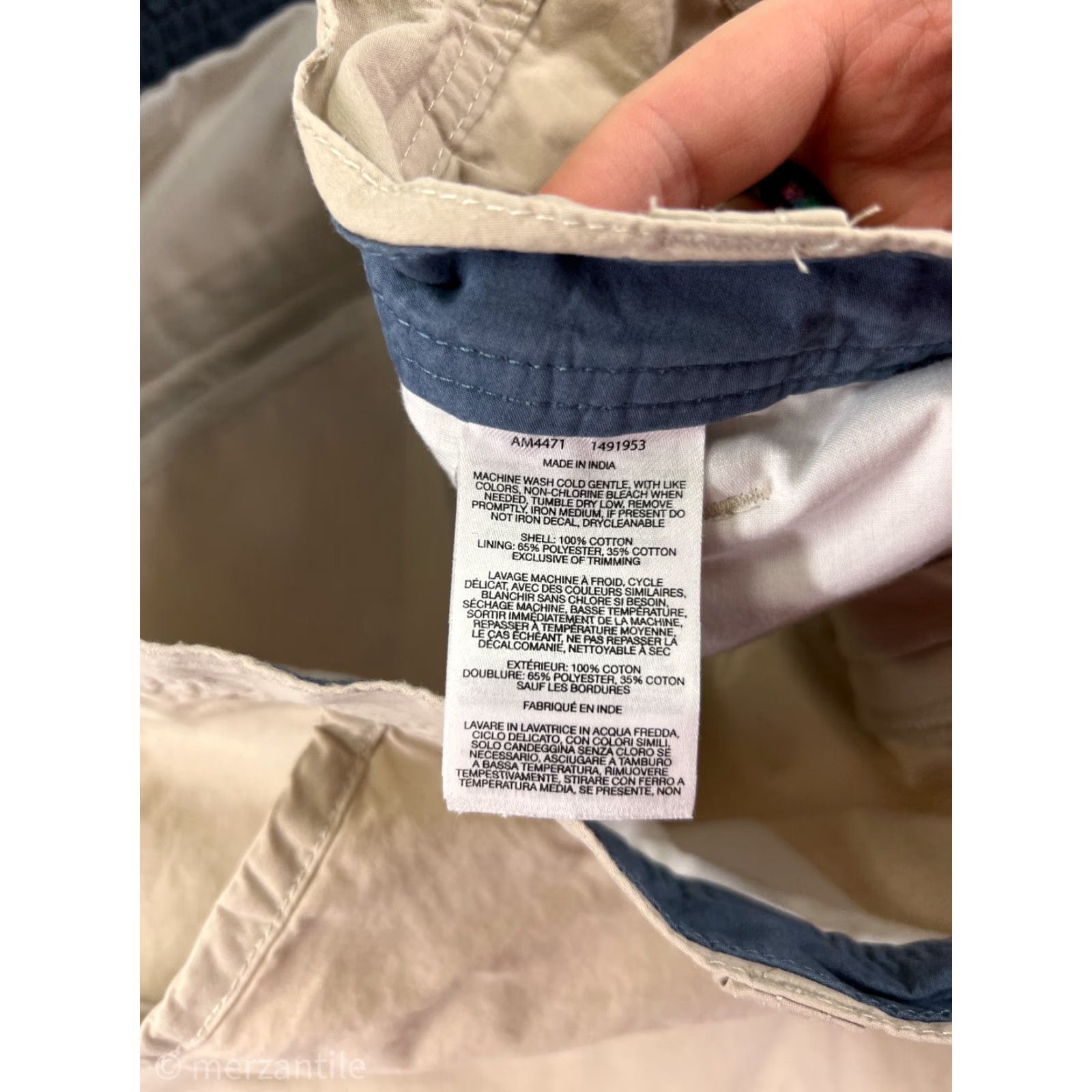 Vintage Columbia Shorts Mens 38 Beige Khaki Cotton Blend Twill Casual Size US 38 / EU 54 - 4 Thumbnail