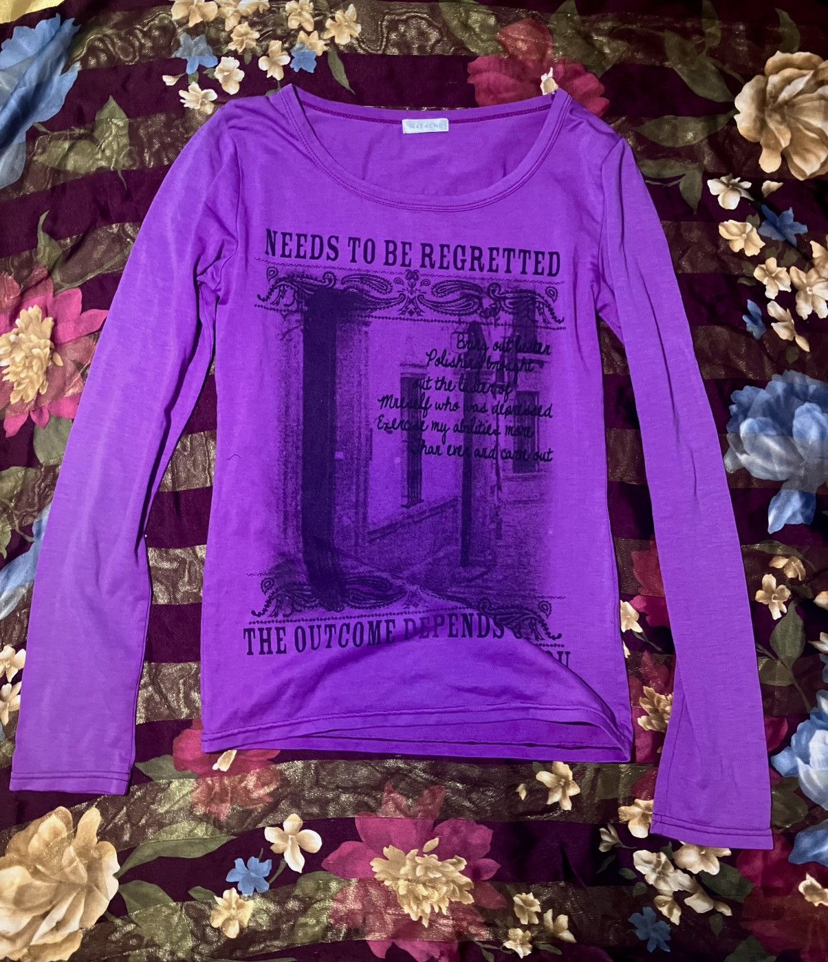 Japanese Brand RELACHE Archival “Neo-Vintage” y2K Grunge Size S / US 4 / IT 40 - 1 Thumbnail