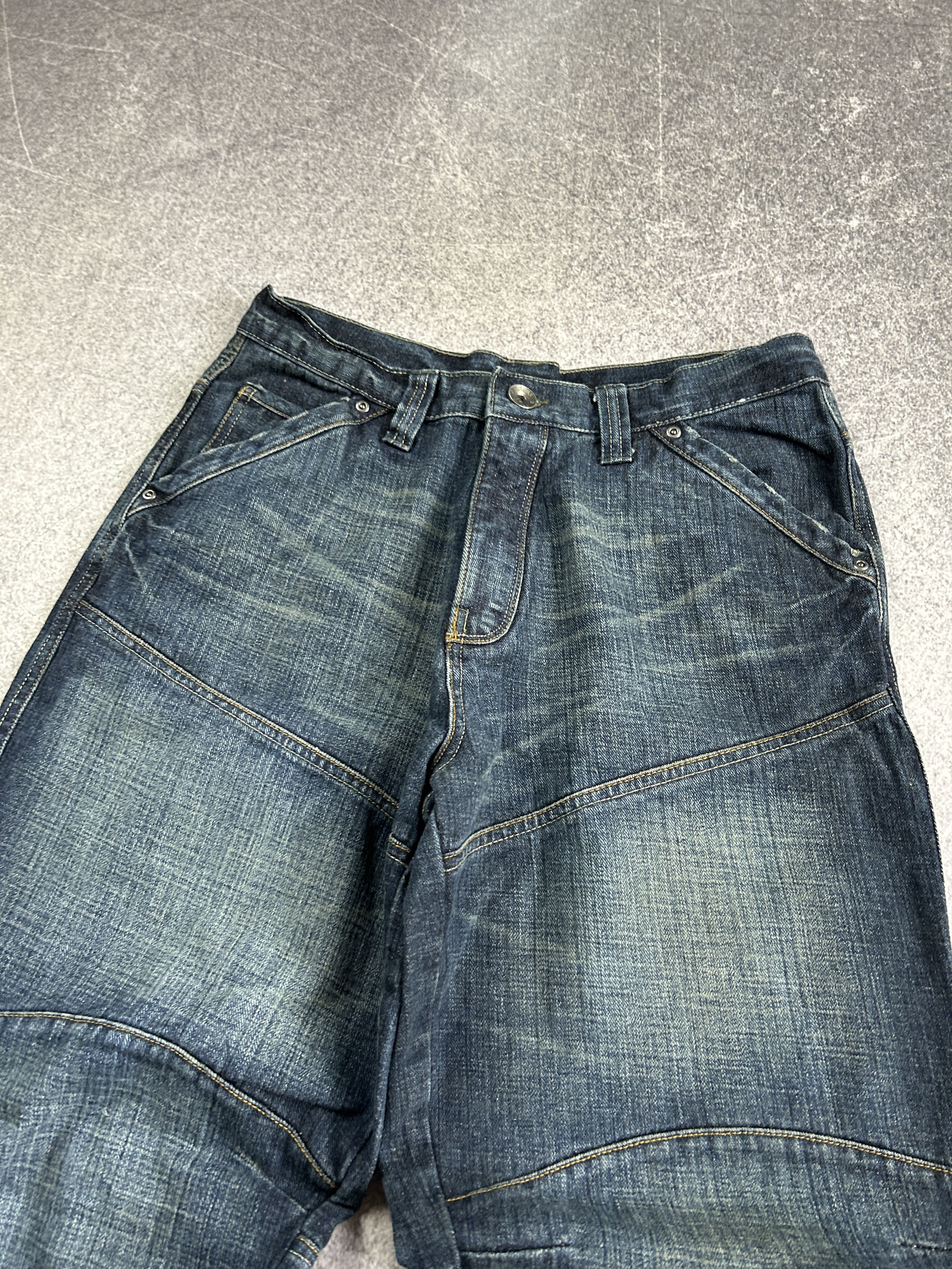 Vintage VTG Balenciaga Rick Owens Style Washed Jeans 90s Y2K Size US 32 / EU 48 - 5 Thumbnail