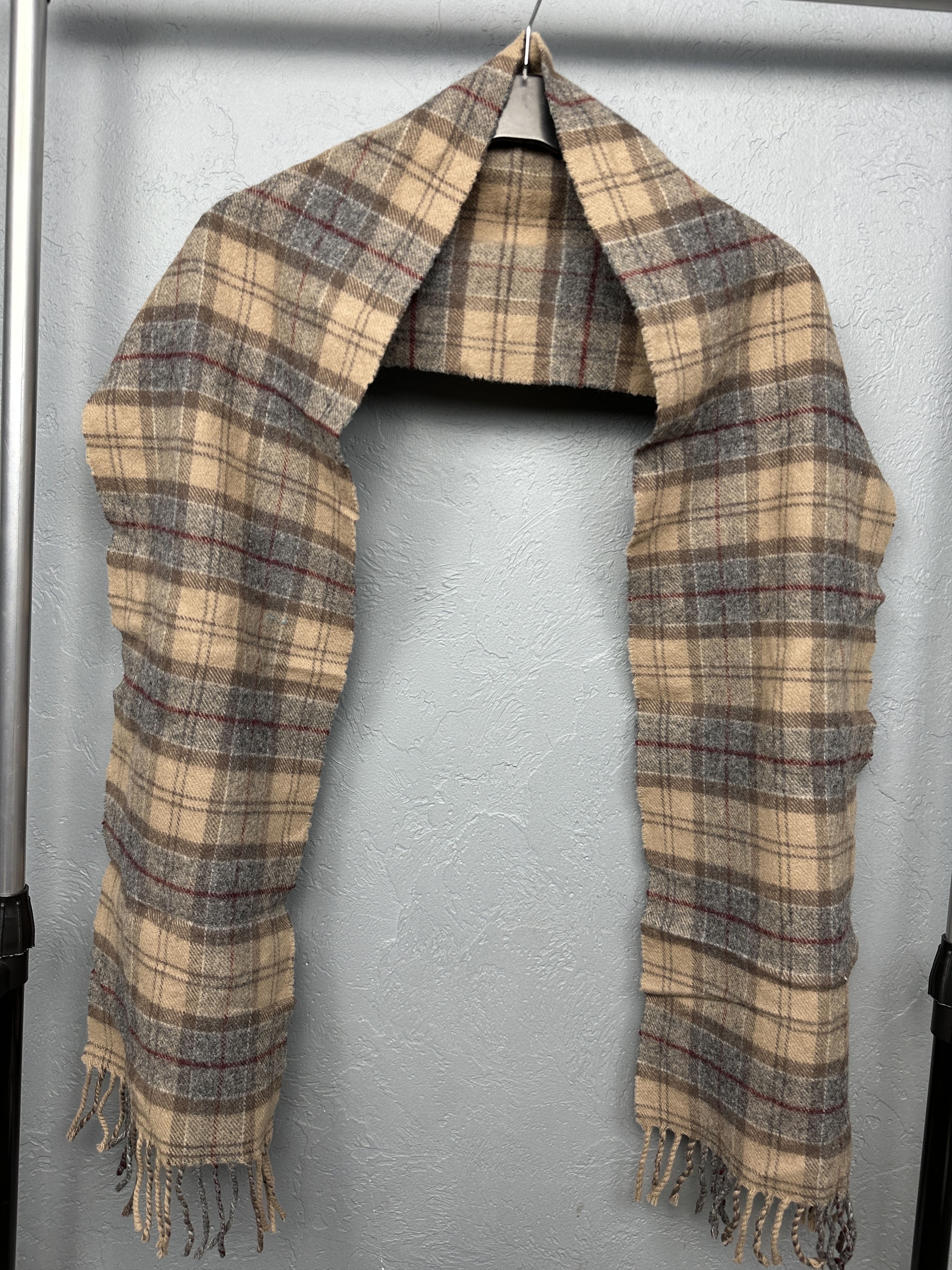 Barbour Barbour Mens Tartan Plaid Scarf Size ONE SIZE - 2 Thumbnail