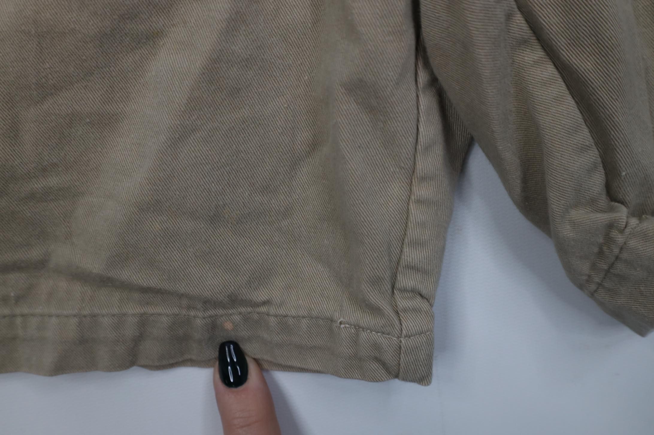 Vintage Vintage 90s Streetwear Above Knee Chino Shorts Beige Cotton Size US 32 / EU 48 - 5 Thumbnail