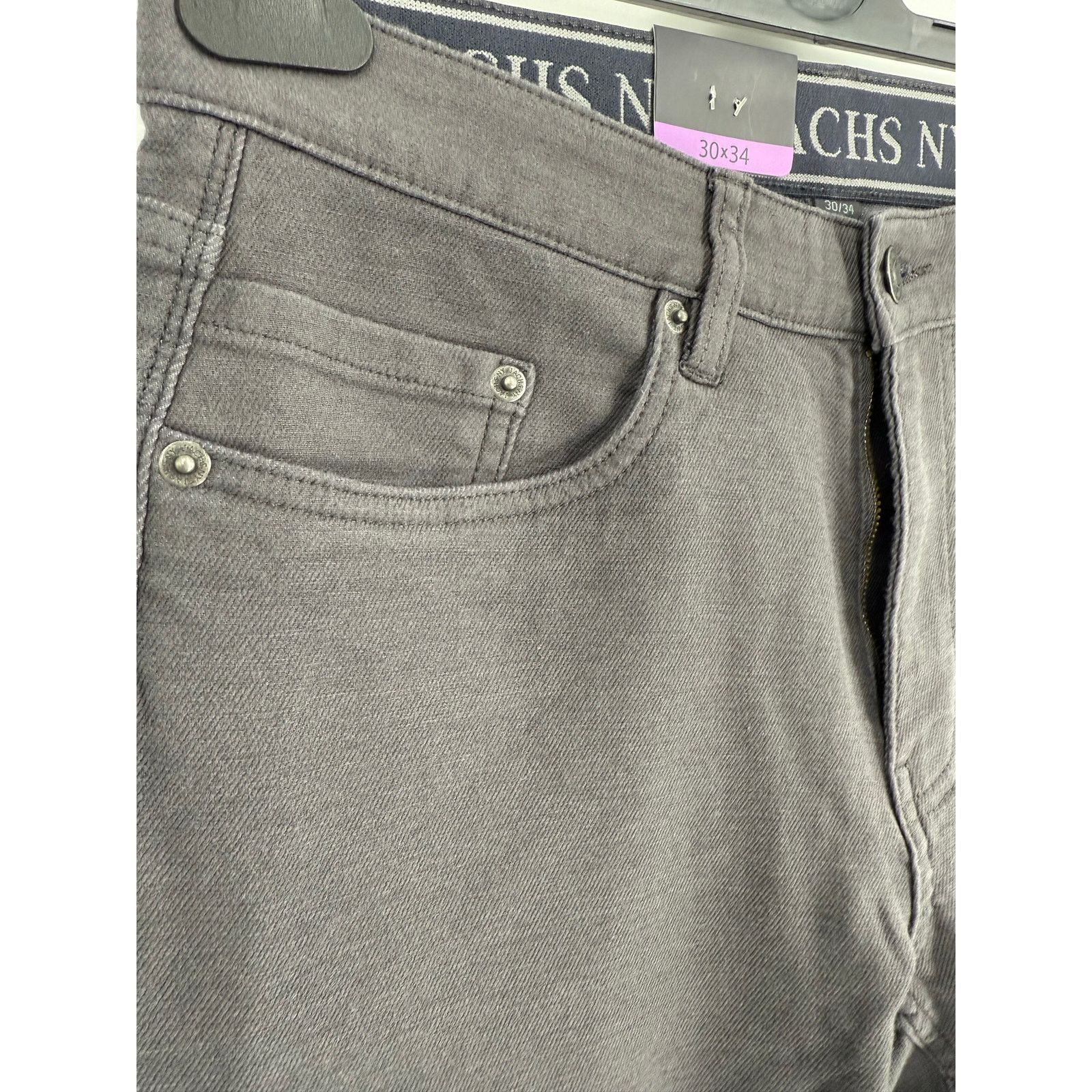 JACHS NY NEW Jachs New York Men 5-Pocket Stretch Twill Straight 30/34 Size US 30 / EU 46 - 9 Thumbnail