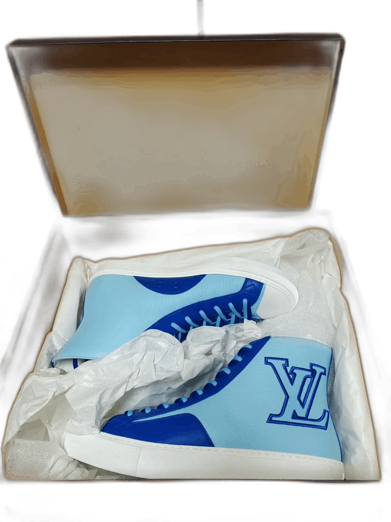Louis Vuitton LV Color Block Lace-Up Sneakers Size US 5 / IT 35 - 1 Thumbnail