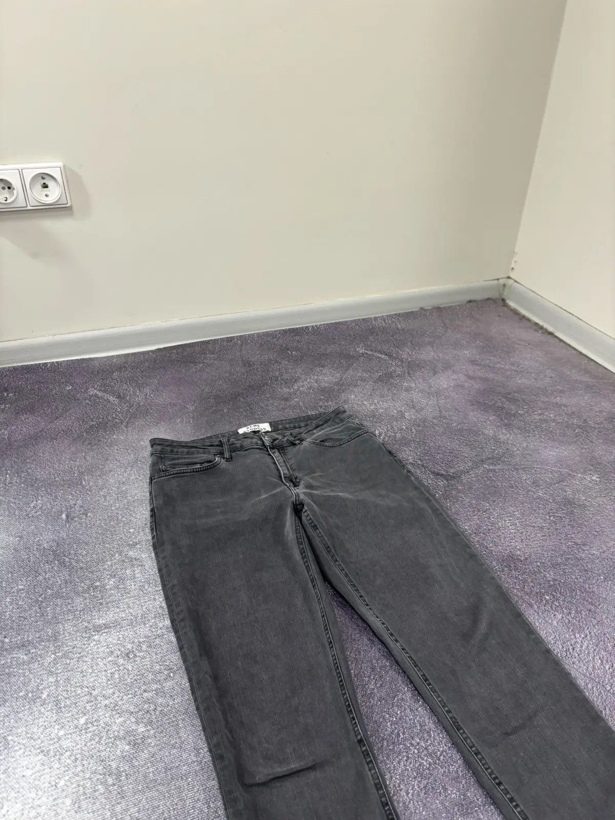Acne Studios Acne Studios Skin 5 Used Black Women’s Luxury Denim Jeans Size 30" / US 8 / IT 44 - 4 Thumbnail