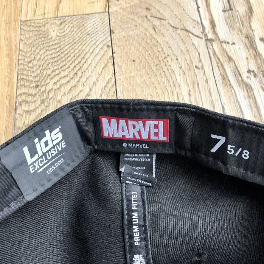 Marvel Comics Captain America Shield Logo Patch Marvel Lids Hat Pin 7 5/8 Size ONE SIZE - 7 Thumbnail